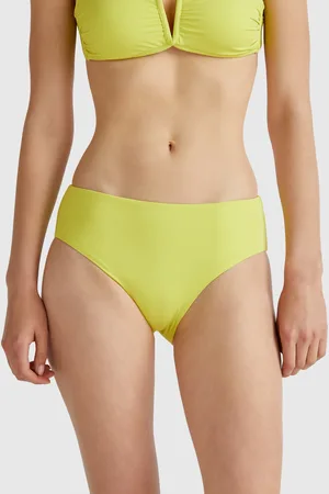 Benetton High Rise Swim Briefs In Econyl®