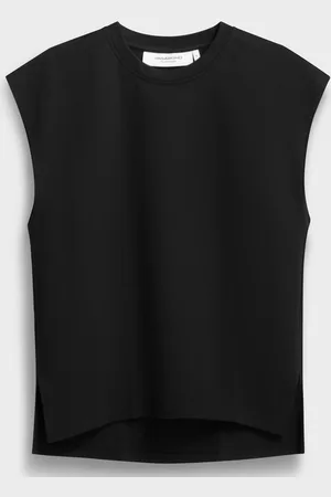 Vagabond Boxy Tank Top - Kobieta Material Tekstylny