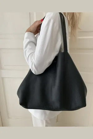 VALENTINI Shopper skórzany Paola