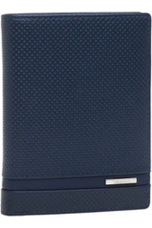 VALENTINI Portfel męski Perforated 266 granatowy