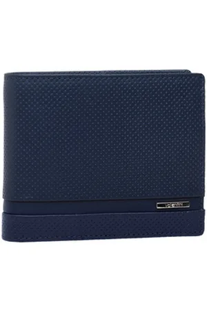 VALENTINI Portfel męski Perforated 290 granatowy