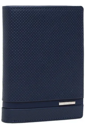 VALENTINI Pionowy portfel męski Perforated 265 granatowy