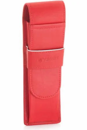 VALENTINI Etui na pióro Black & Red Diamond