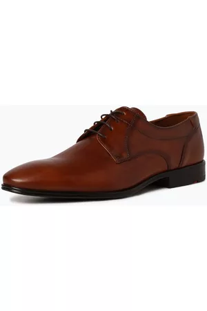 Lloyd Męskie buty sznurowane ze skóry
