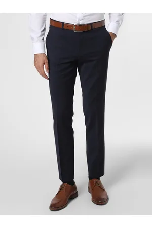 HUGO BOSS Męskie spodnie od garnituru modułowego