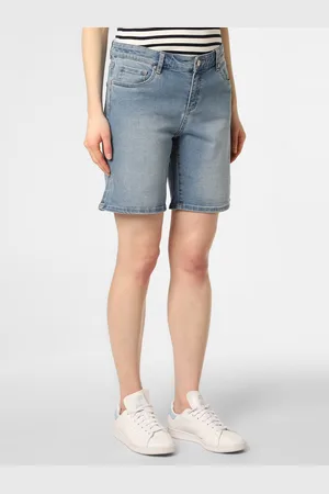 Marie Lund Damskie krótkie spodenki jeansowe