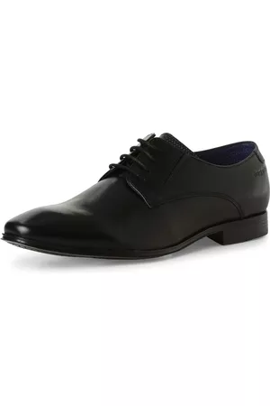Bugatti Męskie buty sznurowane ze skóry