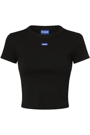 Hugo Blue Koszulka damska - Baby Tee_B