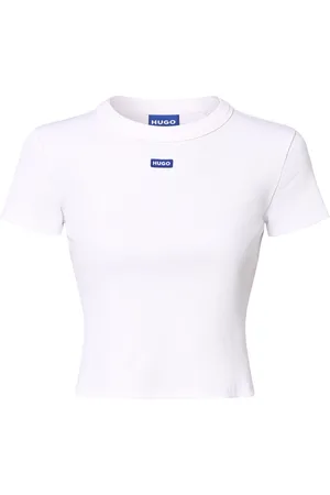Hugo Blue Koszulka damska - Baby Tee_B