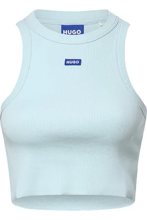 Hugo Blue Top damski - Baby Tank_B
