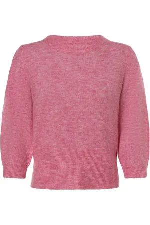 Numph Sweter damski z zawartością alpaki - Nurietta