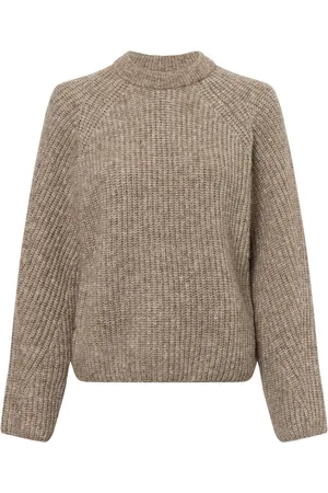 Numph Damski sweter z dzianiny z zawartością alpaki - Nuzindi