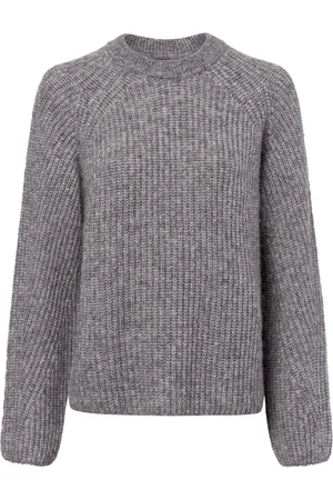 Numph Damski sweter z dzianiny z zawartością alpaki - Nuzindi