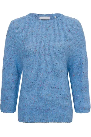 Rich & Royal Sweter damski z dzianiny z zawartością alpaki