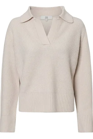 Ipuri Essentials Damski sweter z dzianiny kaszmirowej