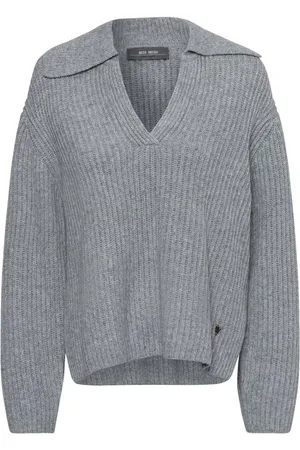 Mos Mosh Damski sweter z dzianiny - MMIva