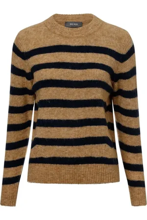 Mos Mosh Sweter damski z dzianiny z zawartością alpaki
