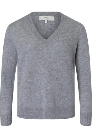 Ipuri Essentials Sweter damski z czystego kaszmiru