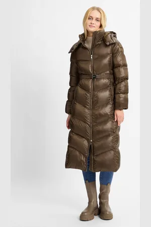 HUGO BOSS Pikowany płaszcz damski - Pamaxi3