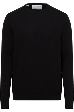SELECTED Męski sweter z dzianiny