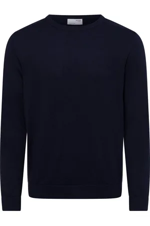SELECTED Męski sweter z dzianiny