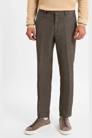 HUGO BOSS Spodnie z zawartością jedwabiu - H-Leon-MM-C-224