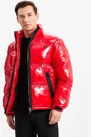 HUGO BOSS Pikowana kurtka męska - Biron2441