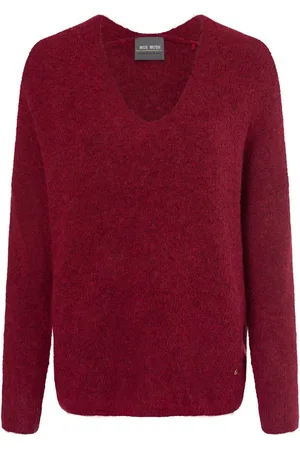 Mos Mosh Sweter damski z zawartością alpaki - MMThora