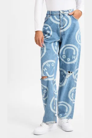 Hugo Blue Damskie spodnie jeansowe - Getara