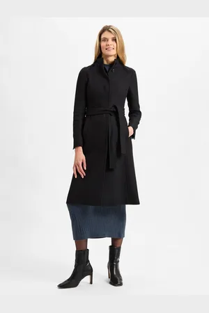 HUGO BOSS Wełniany płaszcz damski - Casenosa2_EOSP