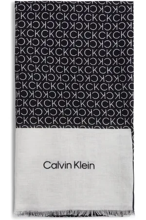 Calvin Klein Damski tkany szalik