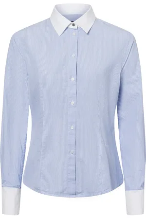 HUGO BOSS Damska bluzka koszulowa - C_Barbyna