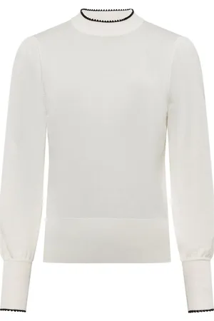 Zero Sweter damski z dzianiny
