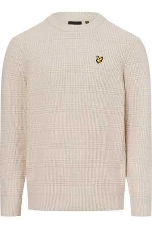 Lyle & Scott Męski sweter z dzianiny