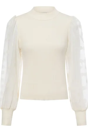 Y.A.S Damski sweter z dzianiny -YASDOTME