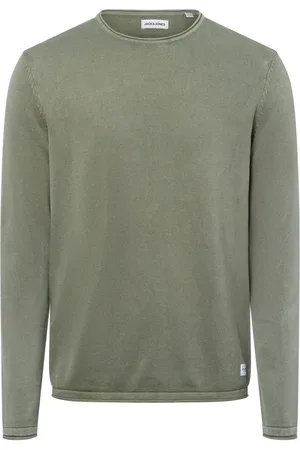 JACK & JONES Męski sweter z dzianiny - JJEleo