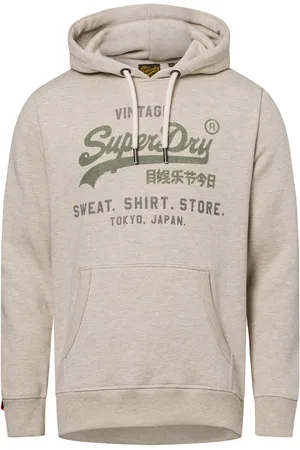 Superdry Męski sweter z kapturem