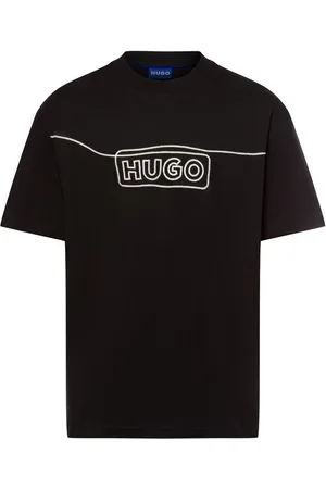 Hugo Blue Koszulka męska - Noideryo