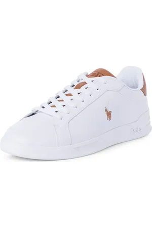 Ralph Lauren Męskie skórzane buty sportowe