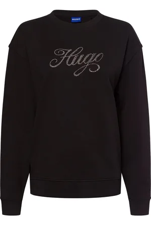 Hugo Blue Bluza damska - Oversized Crew_B_2