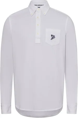 Ralph Lauren Męska koszulka polo z długim rękawem