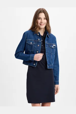Calvin Klein Damska kurtka dżinsowa