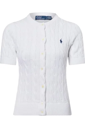 Ralph Lauren Damski kardigan z krótkim rękawem
