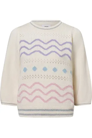 Numph Damski sweter z dzianiny - Nufurmento