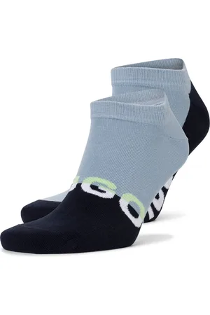 HUGO BOSS Męskie skarpetki do trampek w 2-paku - AS Block Logo CC
