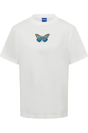 Hugo Blue Koszulka damska - Vintage_Tee_B_4