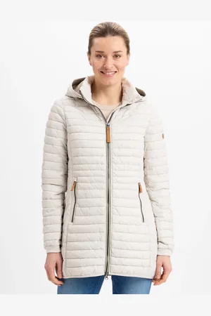 Camel Active Pikowany płaszcz damski