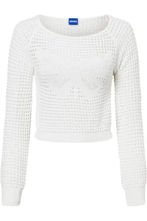 Hugo Blue Damski sweter z dzianiny - Summery_B