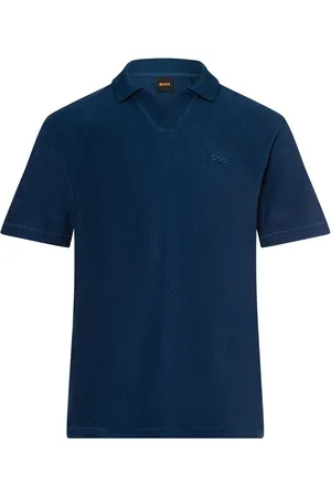 HUGO BOSS Męska koszulka polo - Pe_doubletowel