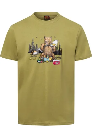 Santa Cruz Koszulka męska - Brown Pizza Bear